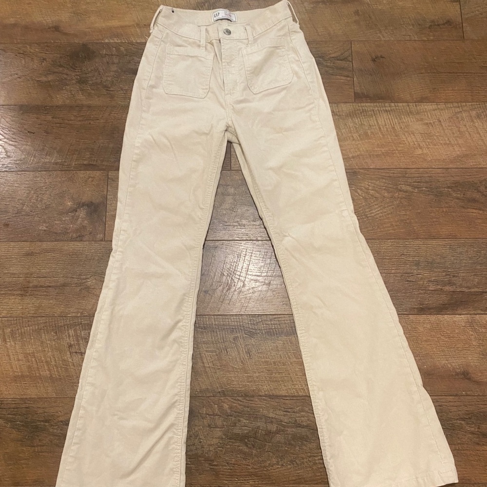 Gap High Rise Corduroy Flares